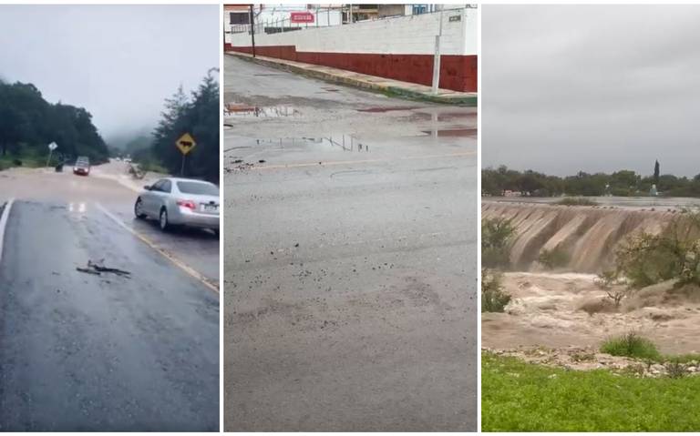 Inundaciones, 2 muertos y evacuaciones en las 4 zonas de SLP por lluvias