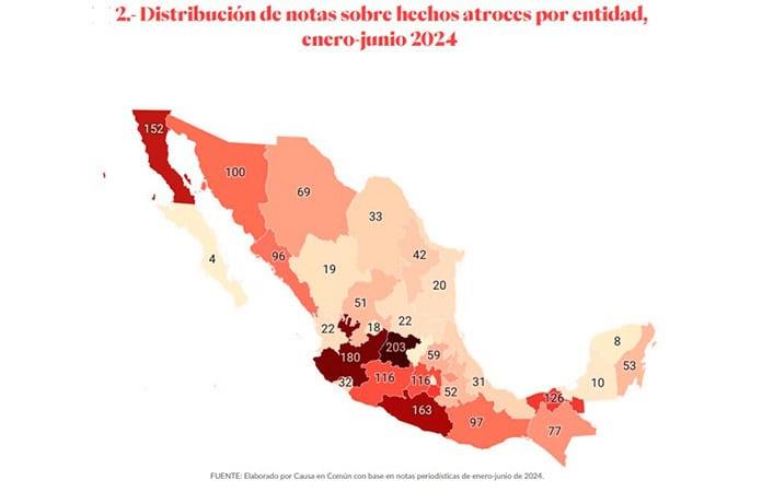 Registra San Luis 22 atrocidades hasta junio, con 22 victimas