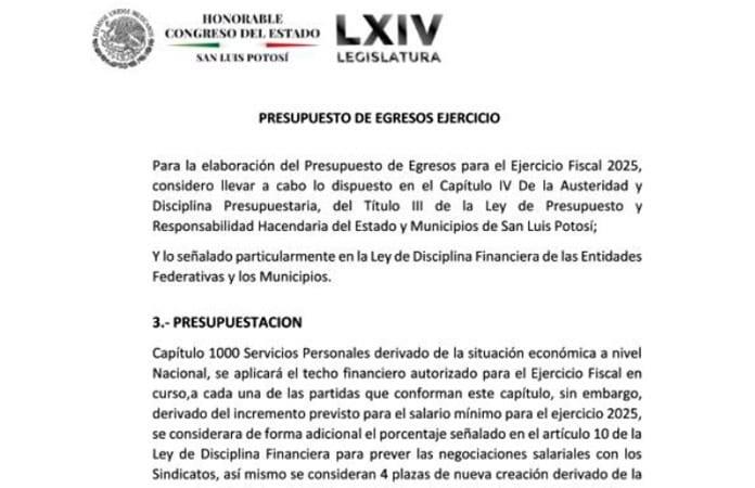 Mienten sobre aumento de presupuesto en el congreso: el mayor si será a salarios