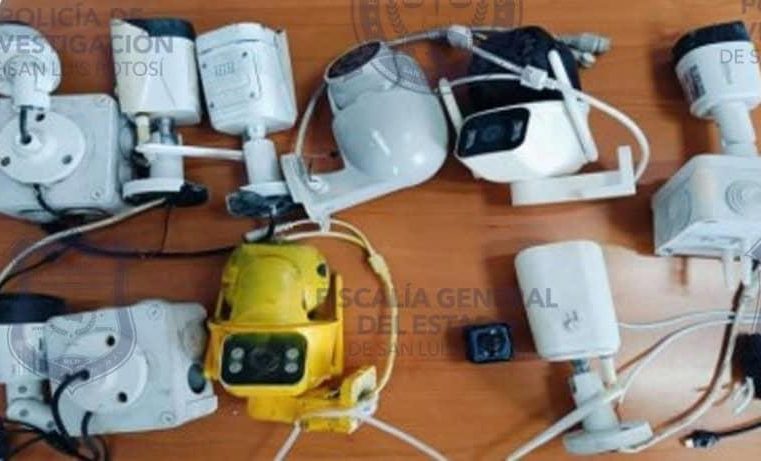 Desmantela Fiscalía estatal de Justicia, una red de videovigilancia ilegal en Ciudad Valles