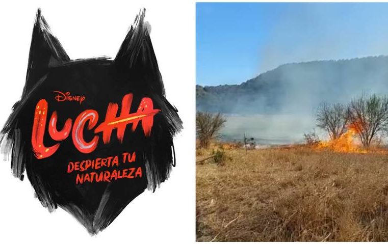 Producción de Disney realizó quema ilegal en Armadillo de los Infante, denuncian