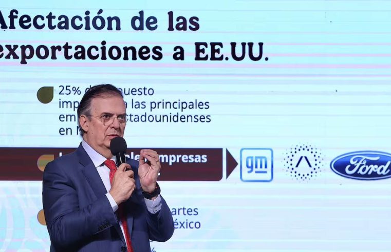 “Es un tiro en el pie”, dice Ebrard sobre las amenaza de Trump sobre subir aranceles; afectaría al sector automotriz