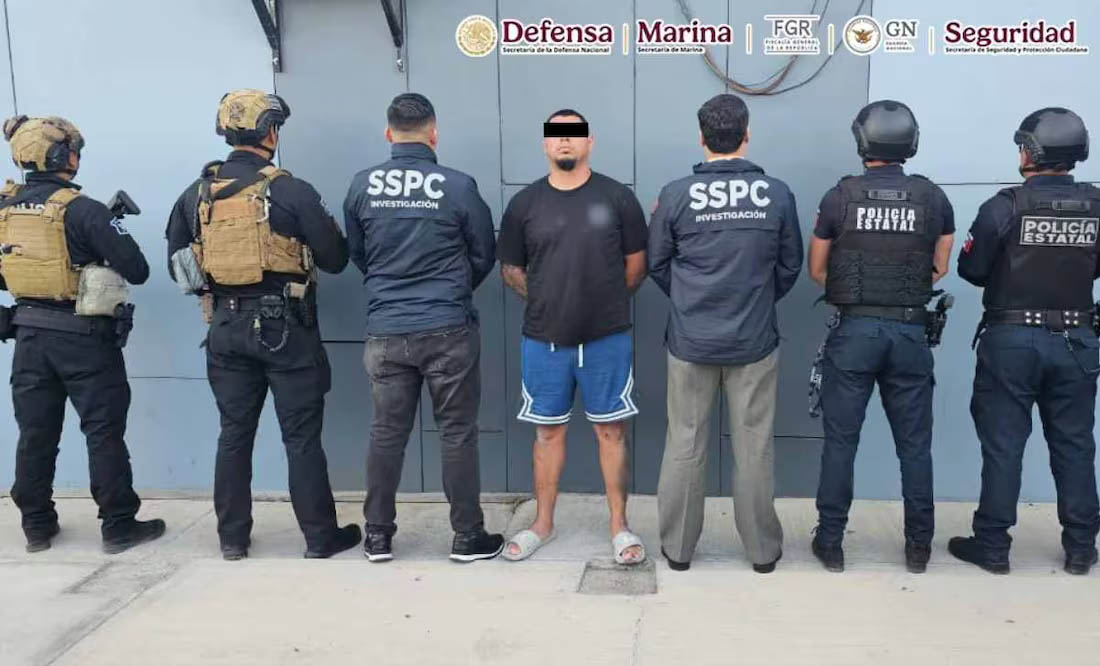 Cae exmando policial en Quintana Roo y operador del Cártel de Sinaloa por extorsión y homicidio