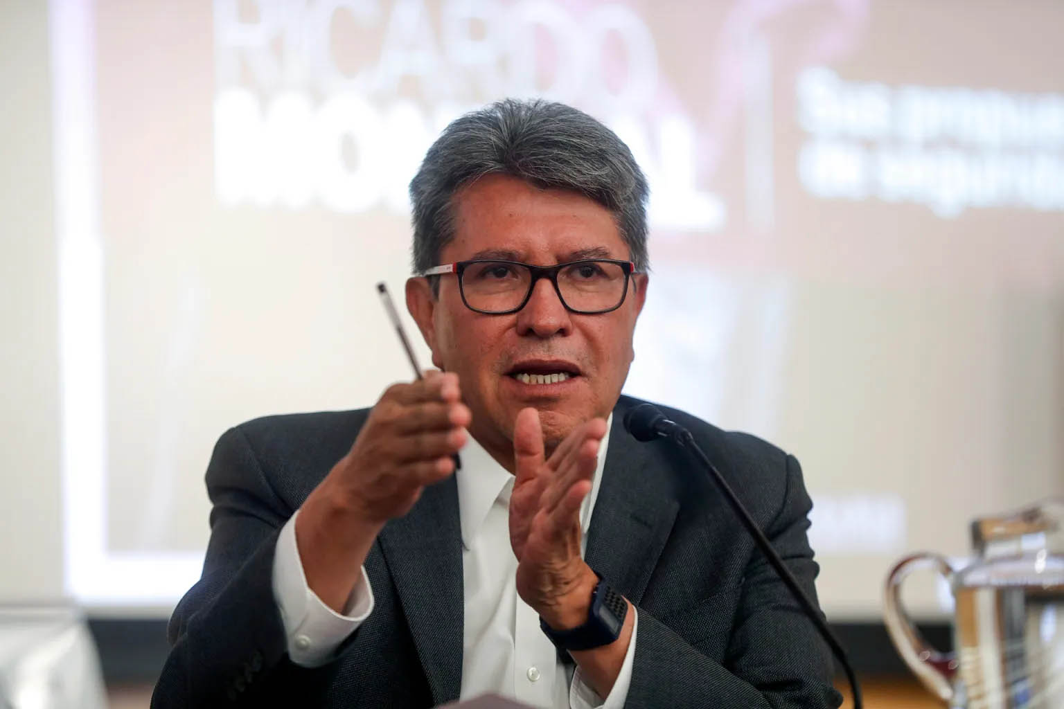 Diputados de Morena respaldaron a Ricardo Monreal ante agresiones de Adán Augusto