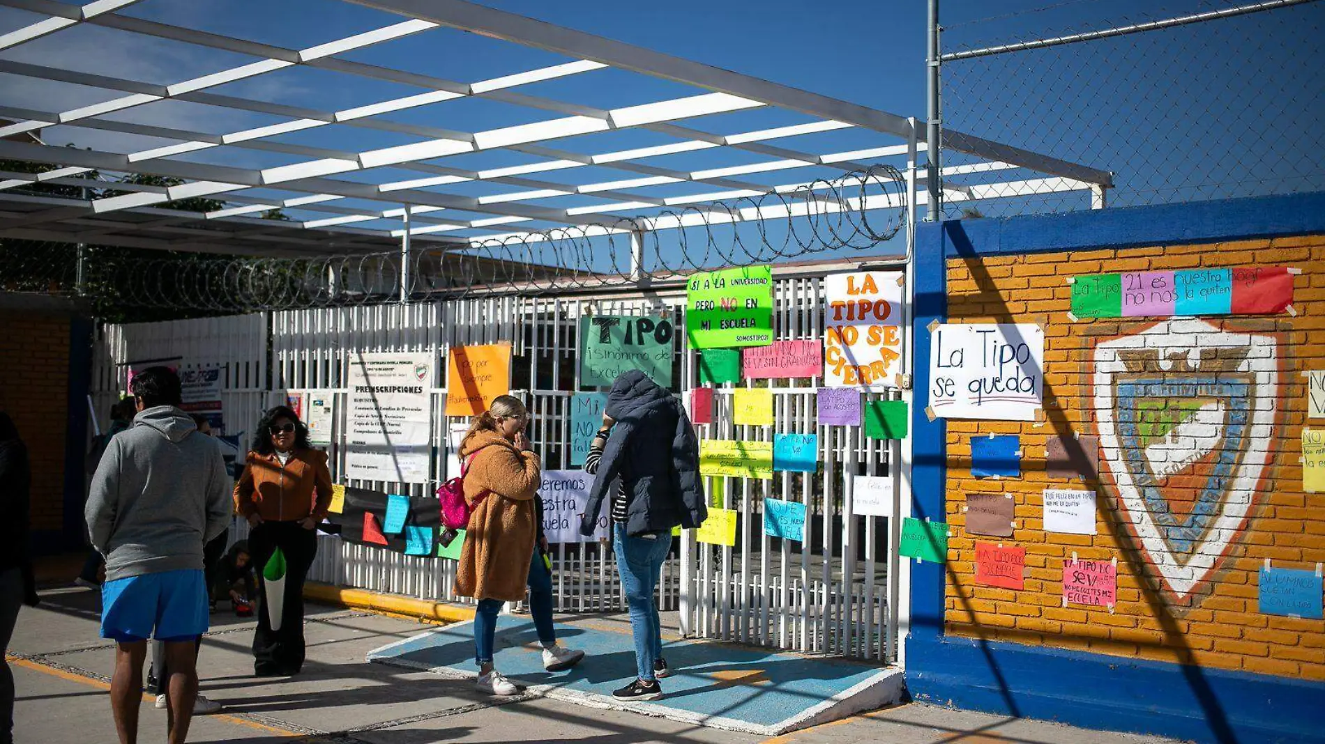 Por segundo día protestan en la ETI y en la Tipo 21 de Agosto