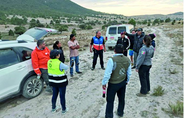 Tras diez días sigue perdido un senderista en la Sierra de San Miguelito