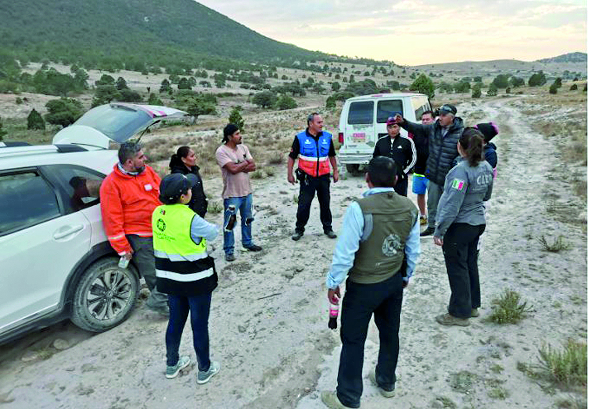 Tras diez días sigue perdido un senderista en la Sierra de San Miguelito