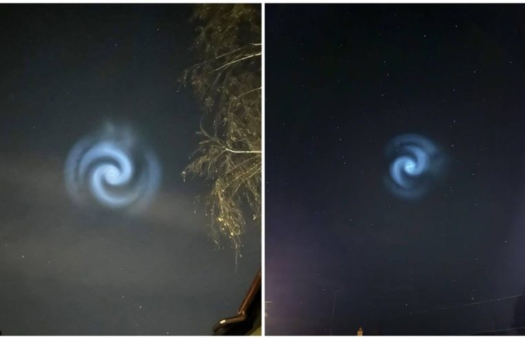 Misteriosas espirales aparecen en el cielo sobre numerosas ciudades