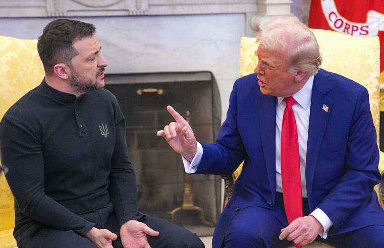 Trump “echó” al presidente Zelenski de la Casa Blanca tras desacuerdo público