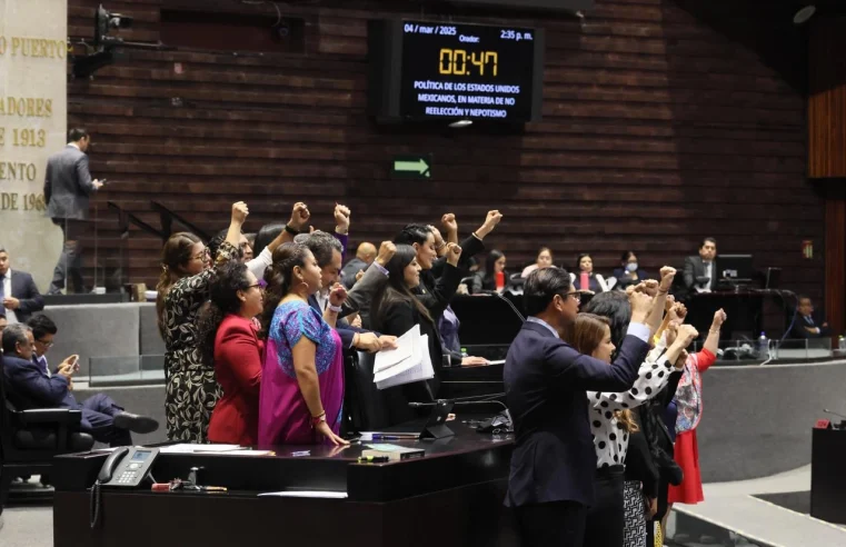 Diputados aprueban reforma que prohíbe el nepotismo, pero entrará en vigor hasta 2030
