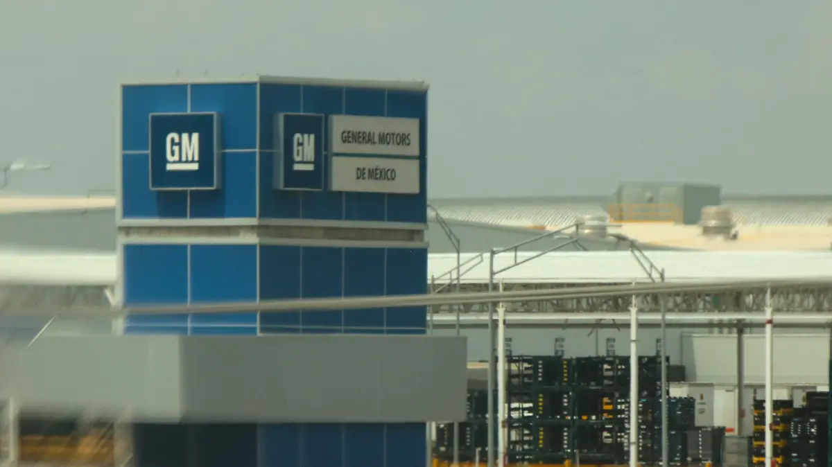 Planta de General Motors, en paro técnico por falta de insumos