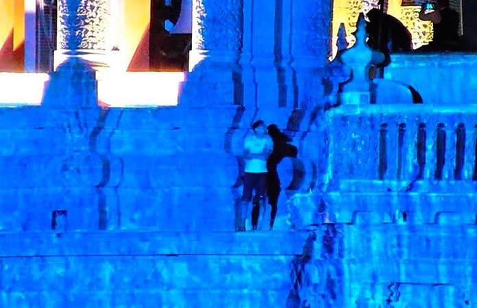 Joven intenta saltar desde torre de Catedral