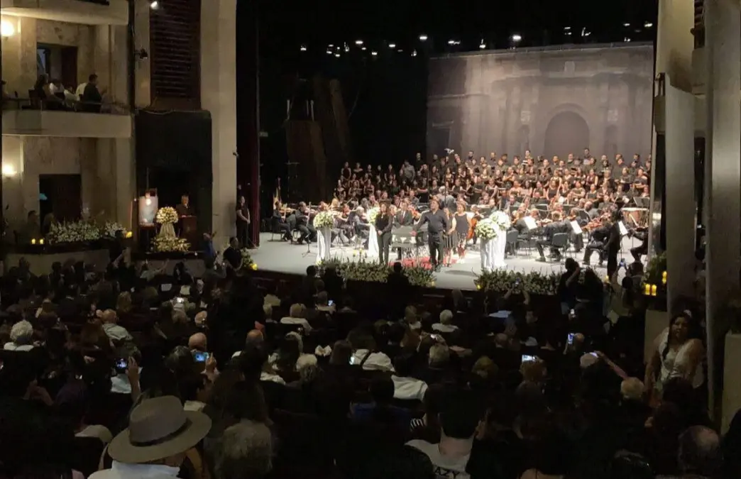 Dan último adiós al maestro José Miramontes, funddor de la Sinfónica de SLP